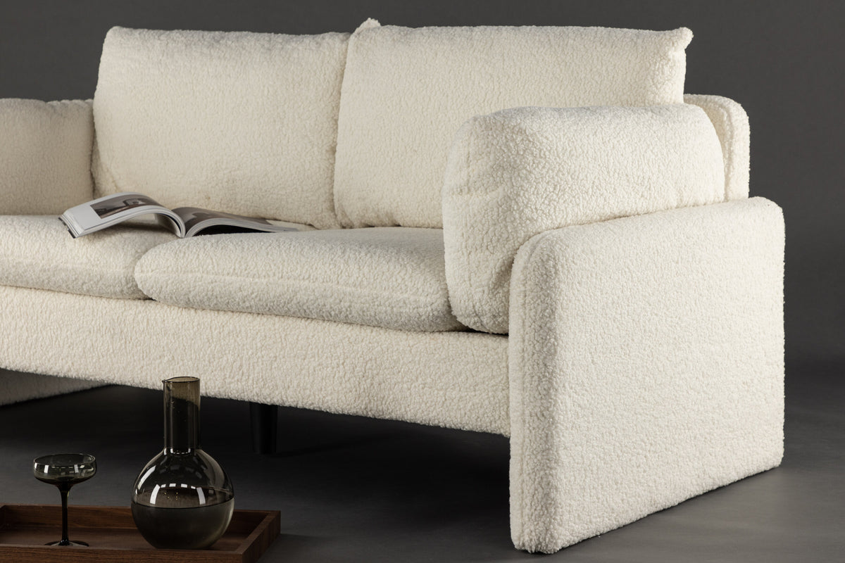 Vindel 2-personers sofa - hvid - billede 14
