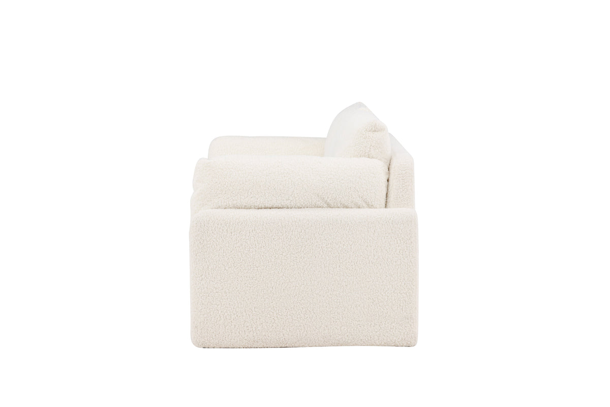 Vindel 2-personers sofa - hvid - billede 4