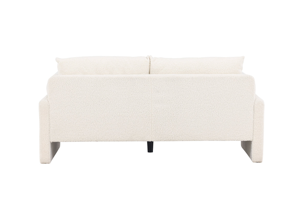 Vindel 2-personers sofa - hvid - billede 7