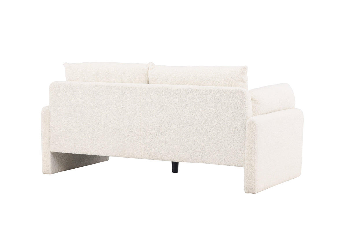 Vindel 2-personers sofa - hvid - billede 8