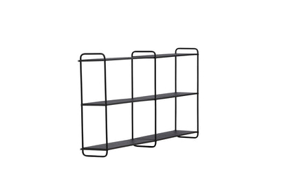 Lyon Hylder 18 x 63 x 122 Sort