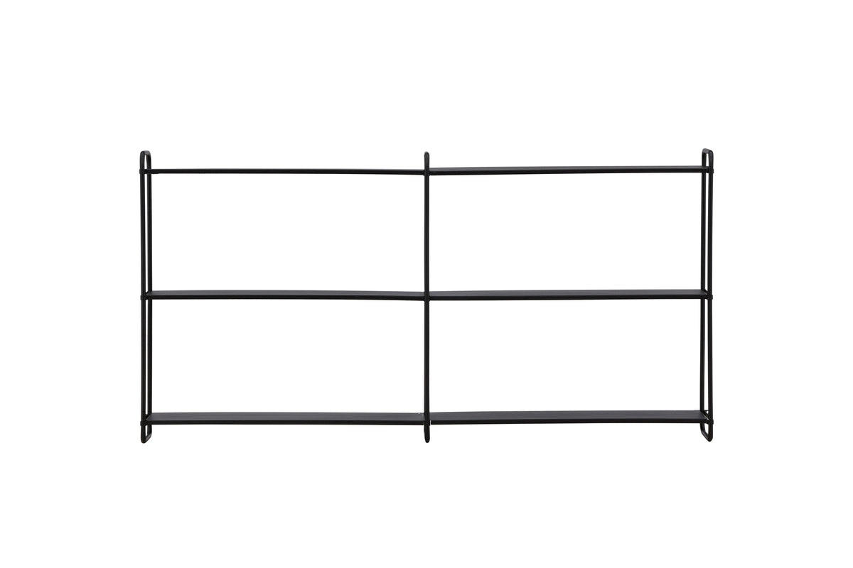 Lyon Hylder 18 x 63 x 122 Sort