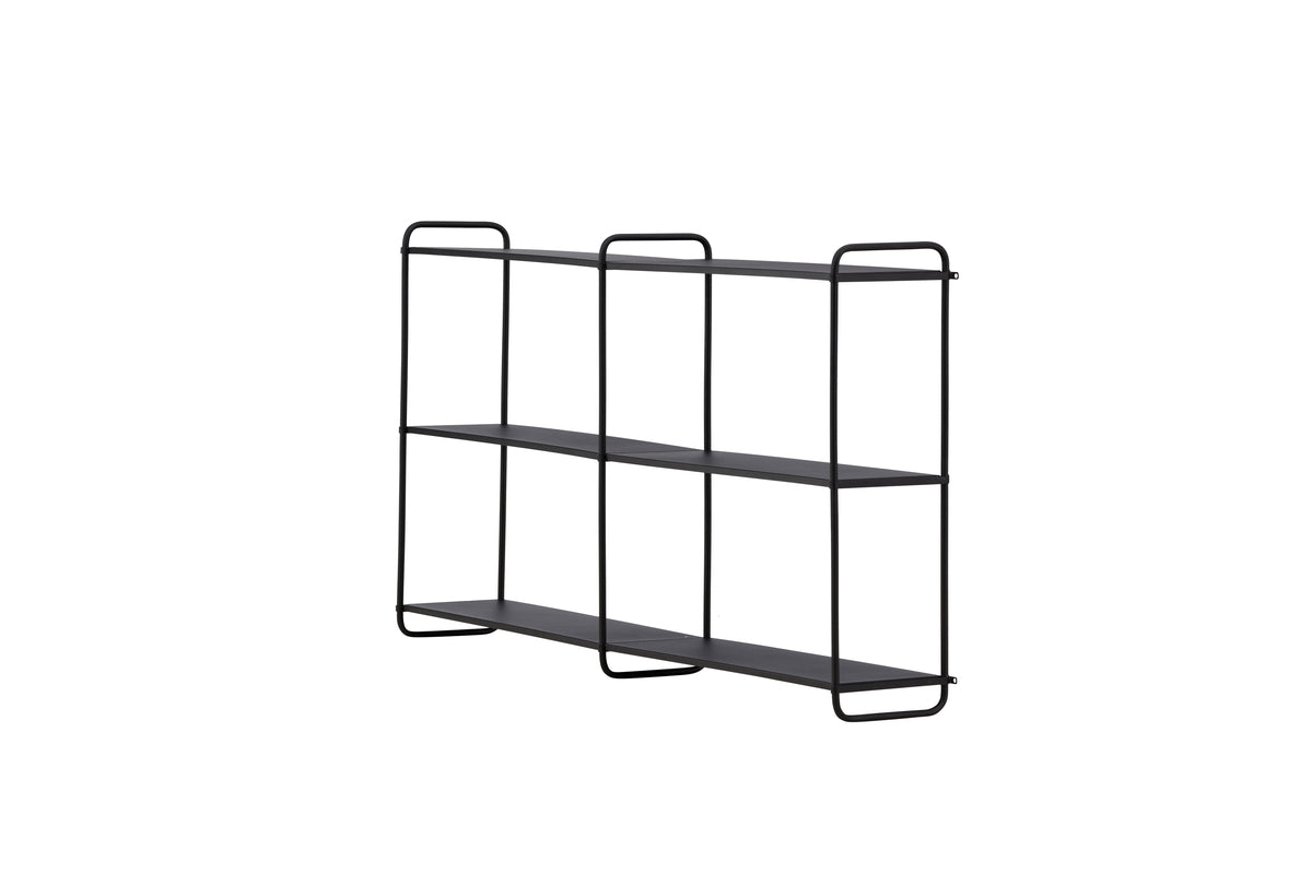 Lyon Hylder 18 x 63 x 122 Sort