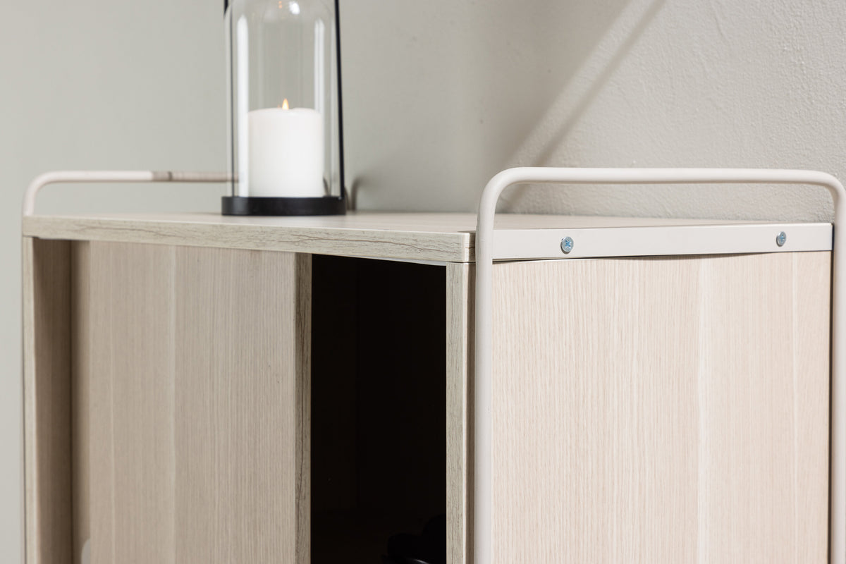 Paris skab - beige, hvidpigmenteret - billede 17