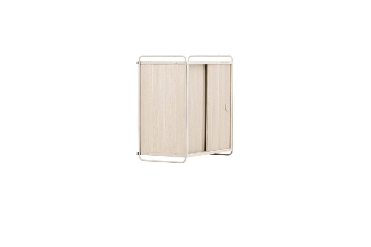 Paris skab - beige, hvidpigmenteret - billede 11