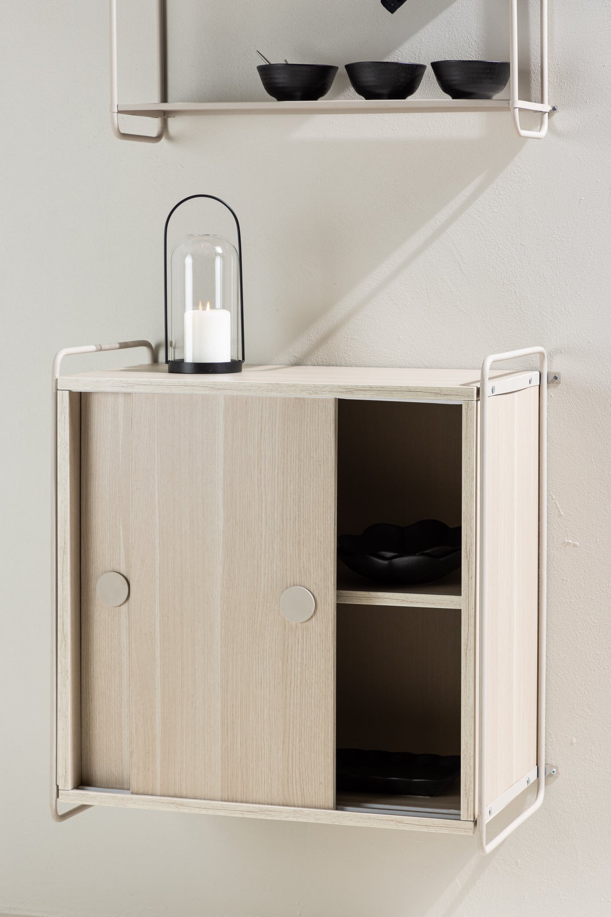 Paris skab - beige, hvidpigmenteret - billede 18