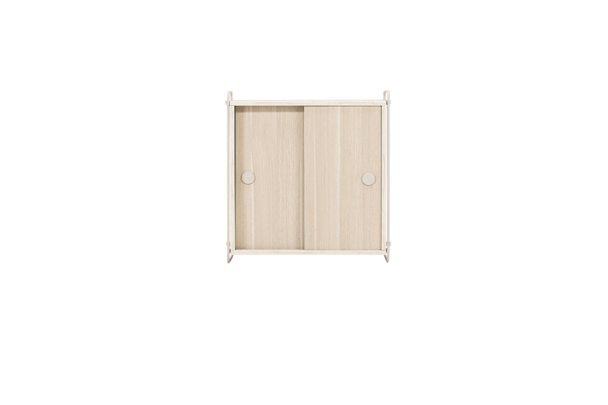 Paris skab - beige, hvidpigmenteret - billede 1