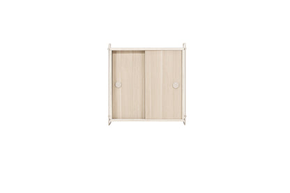 Paris skab - beige, hvidpigmenteret - billede 1