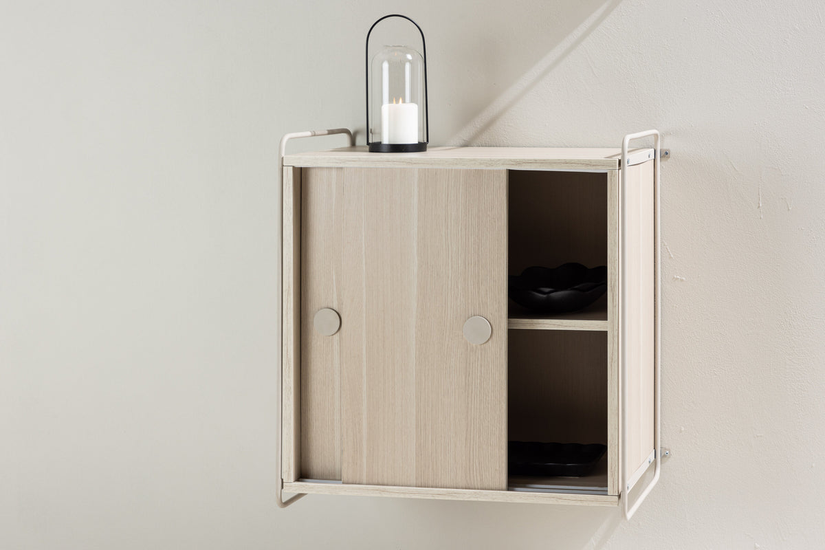 Paris skab - beige, hvidpigmenteret - billede 13