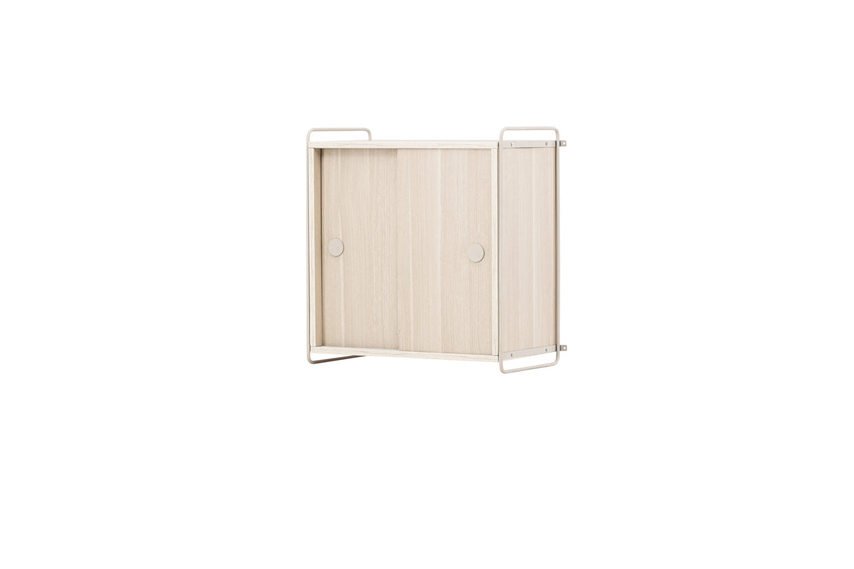 Paris skab - beige, hvidpigmenteret - billede 2