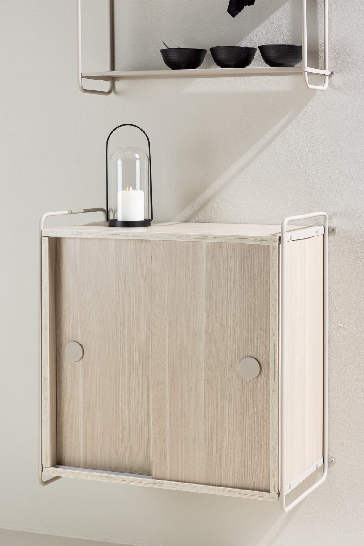 Paris skab - beige, hvidpigmenteret - billede 19