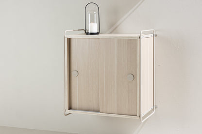 Paris skab - beige, hvidpigmenteret - billede 14