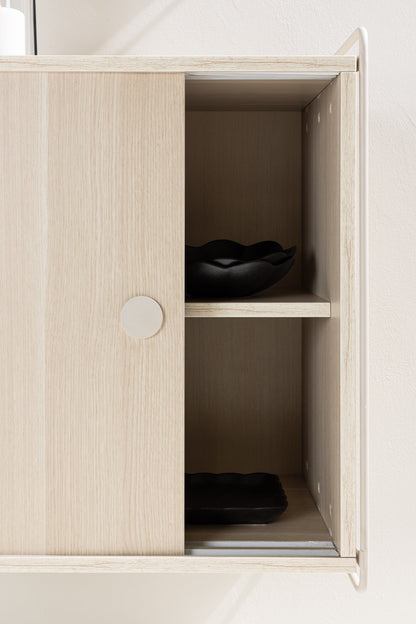Paris skab - beige, hvidpigmenteret - billede 20