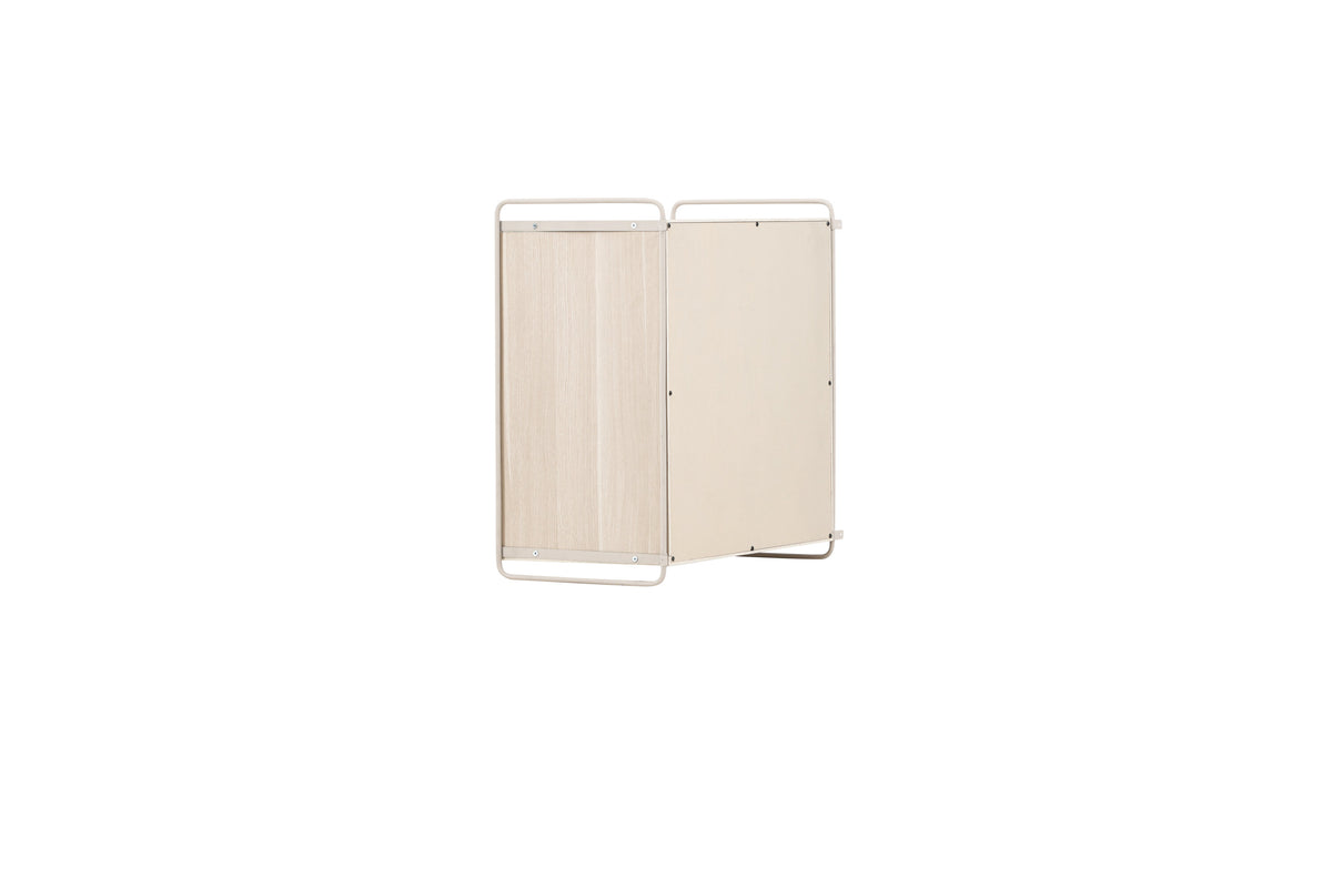 Paris skab - beige, hvidpigmenteret - billede 5