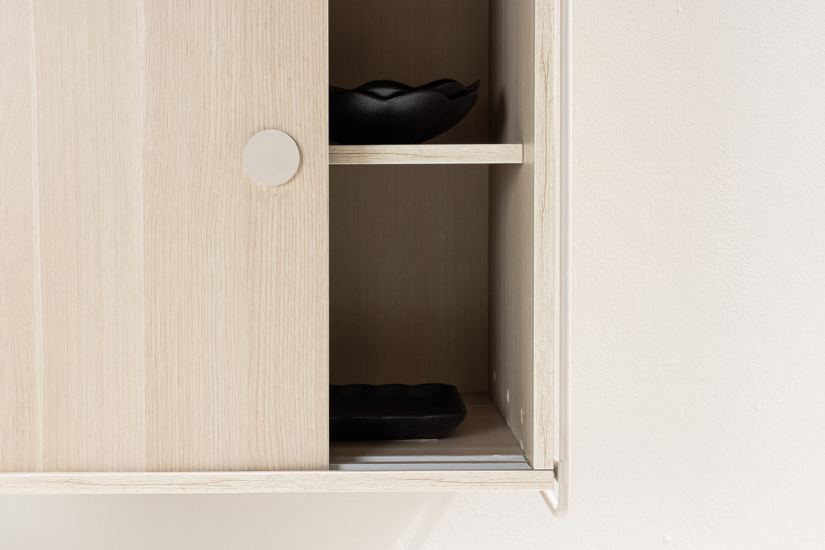 Paris skab - beige, hvidpigmenteret - billede 15