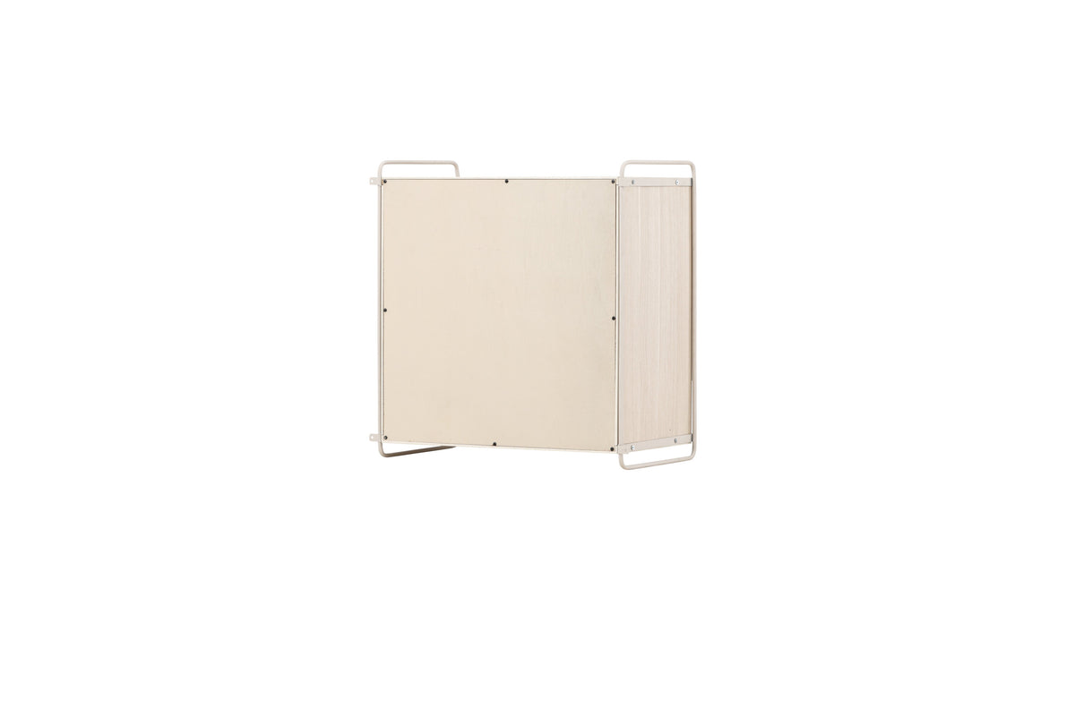 Paris skab - beige, hvidpigmenteret - billede 8