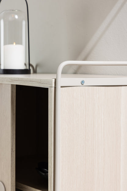 Paris skab - beige, hvidpigmenteret - billede 22