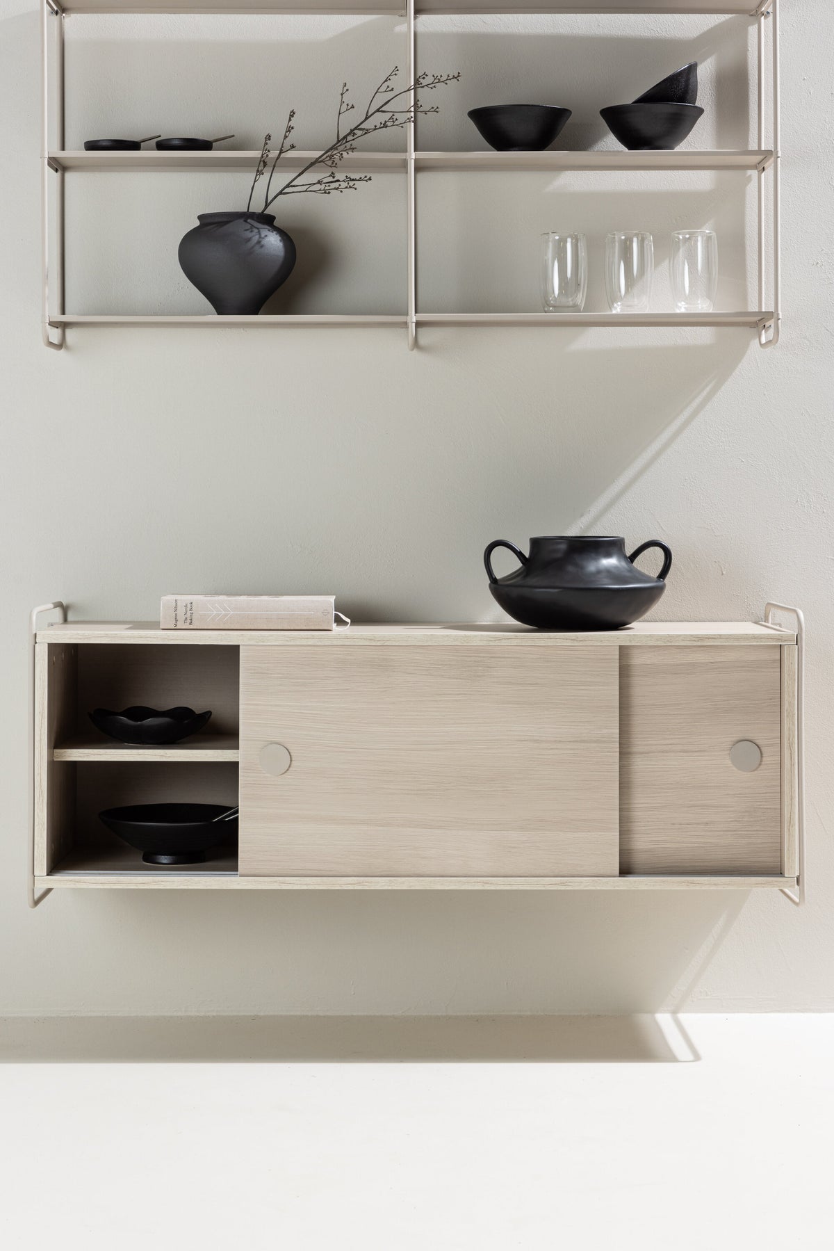 Paris skab - beige, hvidpigmenteret - billede 17