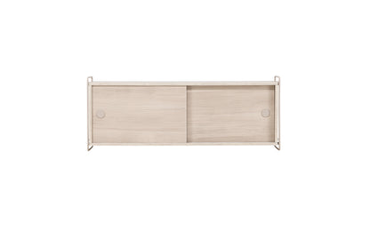 Paris skab - beige, hvidpigmenteret - billede 1