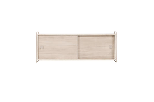 Paris skab - beige, hvidpigmenteret - billede 1