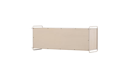 Paris skab - beige, hvidpigmenteret - billede 8