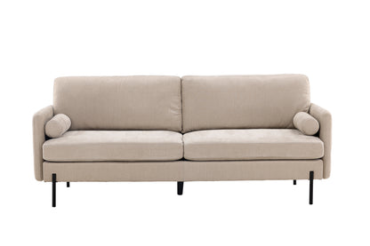 Antibes 3-personers sofa - beige, sort - billede 1