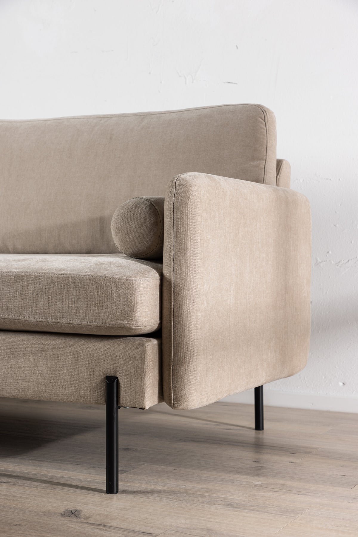 Antibes 3-personers sofa - beige, sort - billede 18