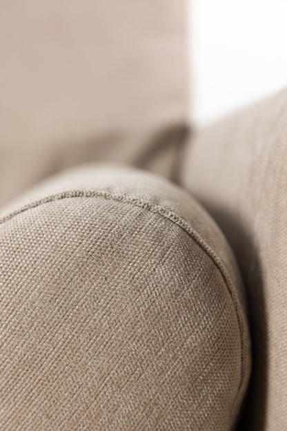 Antibes 3-personers sofa - beige, sort - billede 20