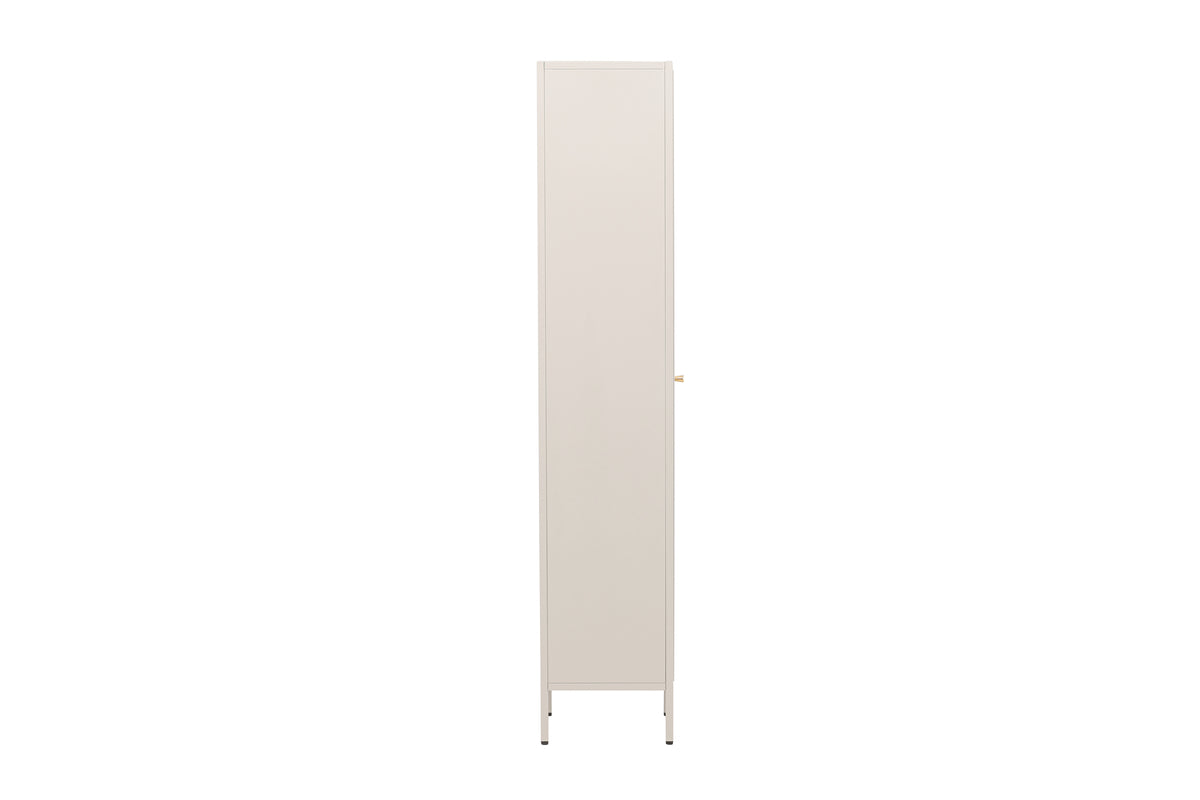 Cali Vitrineskab 35 x 180 x 37 Beige