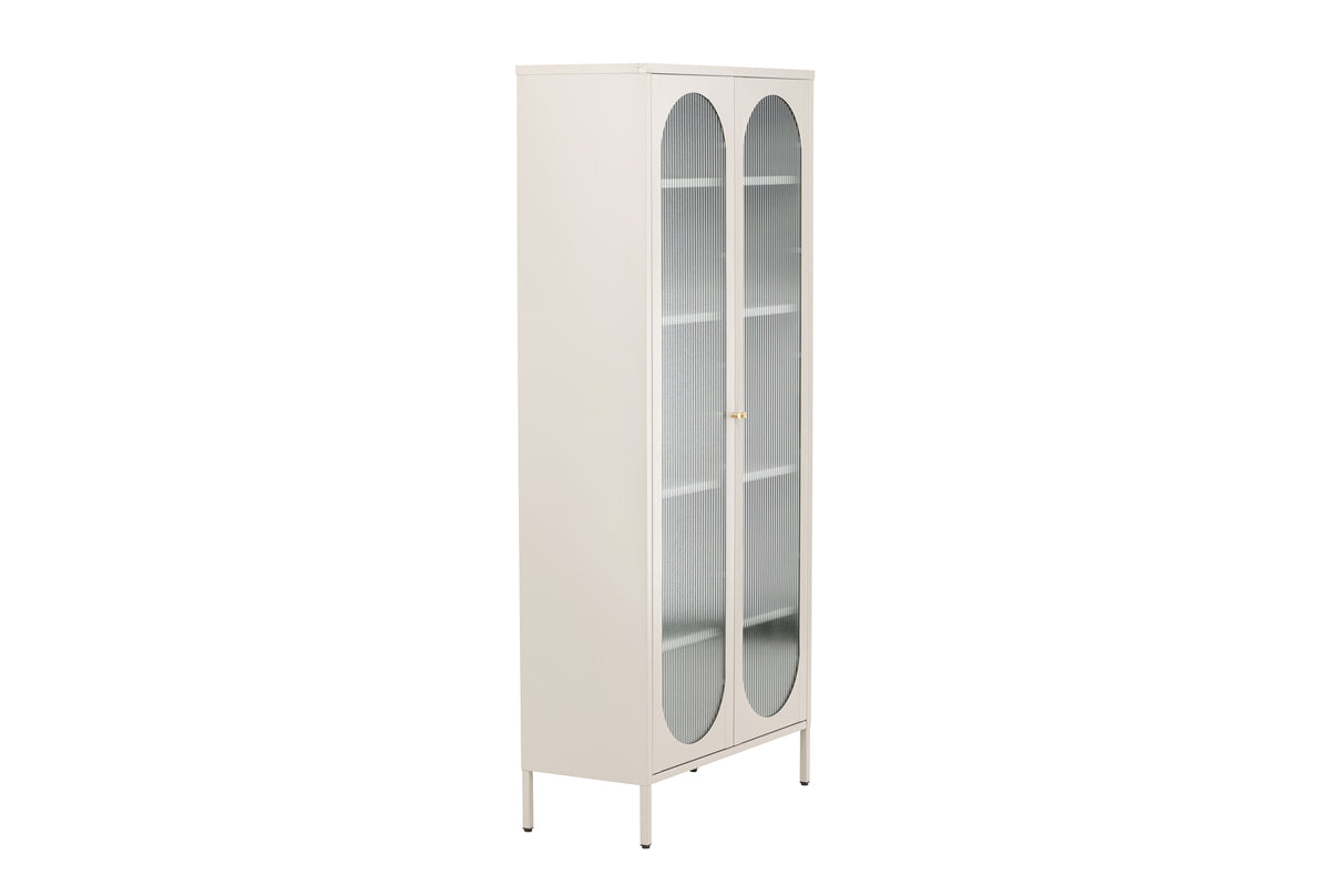 Lima Vitrineskab 35 x 180 x 80 Beige