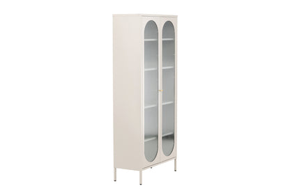 Lima Vitrineskab 35 x 180 x 80 Beige