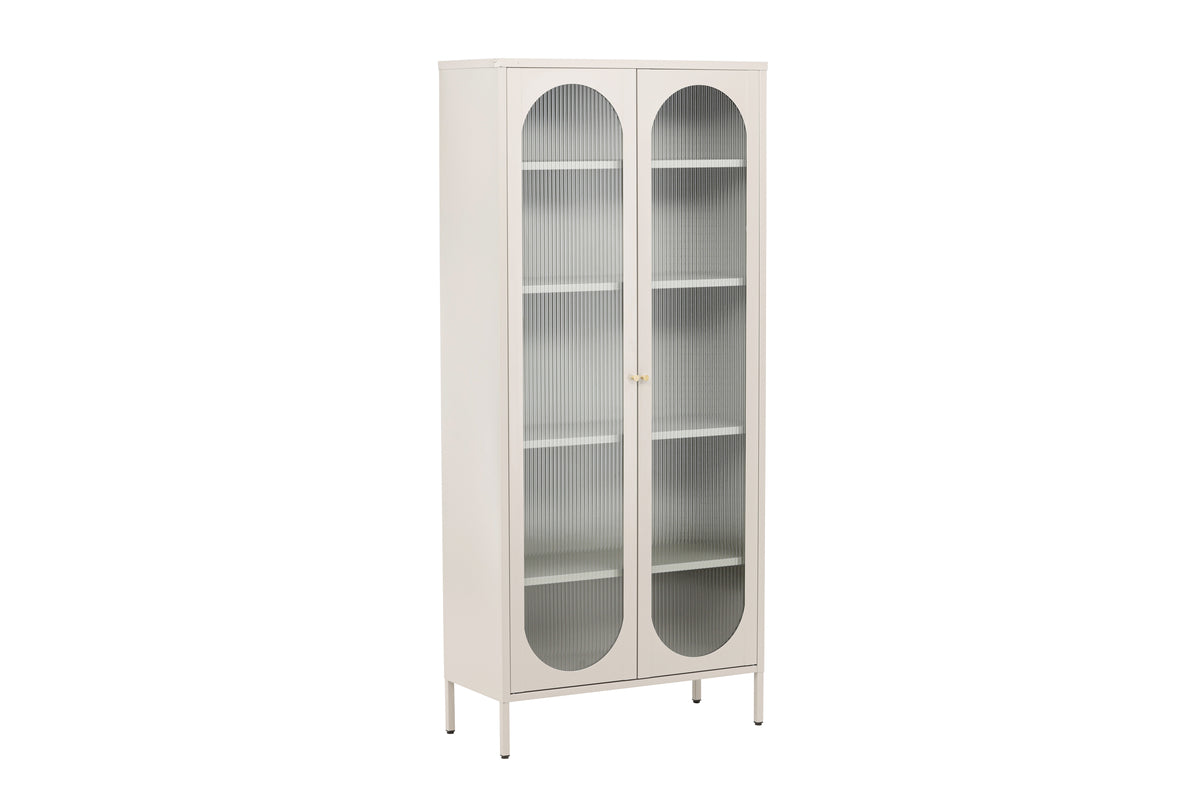 Lima Vitrineskab 35 x 180 x 80 Beige