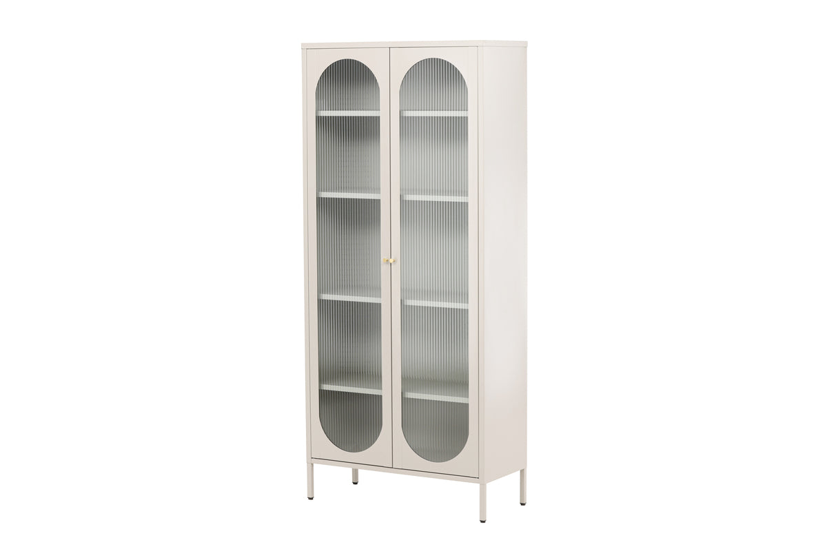 Lima Vitrineskab 35 x 180 x 80 Beige