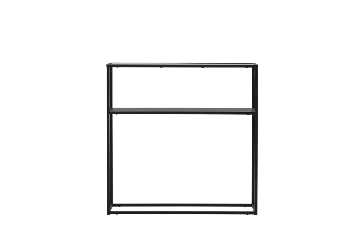 Bogóta sidebord - 30 × 80 cm - sort - billede 1