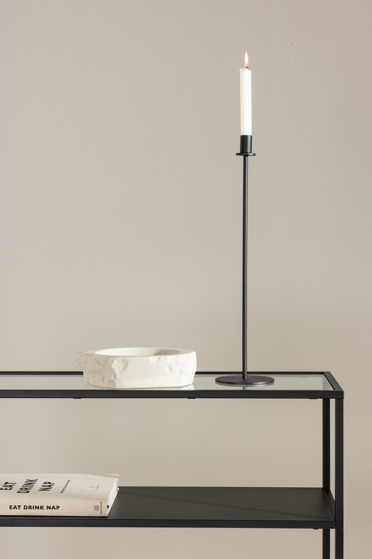 Bogóta sidebord - 30 × 80 cm - sort - billede 17