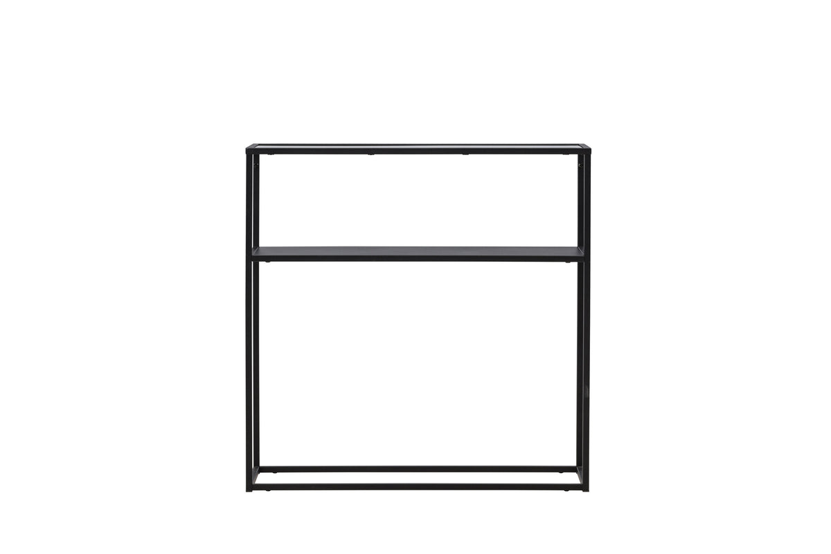 Bogóta sidebord - 30 × 80 cm - sort - billede 7