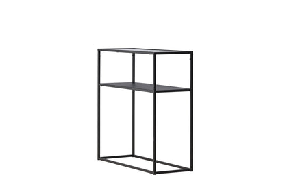 Bogóta sidebord - 30 × 80 cm - sort - billede 9