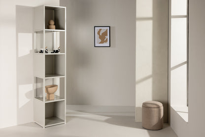 Buenos Aires Reol 40 x 185 x 40 Beige