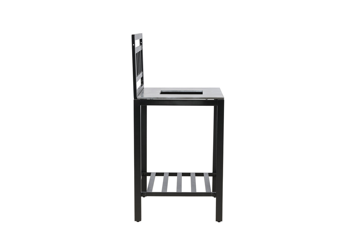 Alicante Udendørs sidebord 128 x 90 x 60 Sort