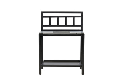 Alicante Udendørs sidebord 128 x 90 x 60 Sort