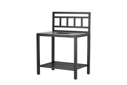 Alicante Udendørs sidebord 128 x 90 x 60 Sort