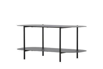 Recife sofabord - 50 × 100 cm - sort - billede 2