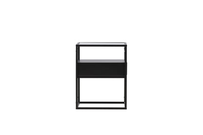 Fortaleza sengebord - 40 × 40 cm - sort - billede 10