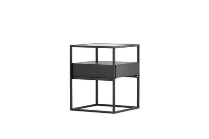 Fortaleza sengebord - 40 × 40 cm - sort - billede 11