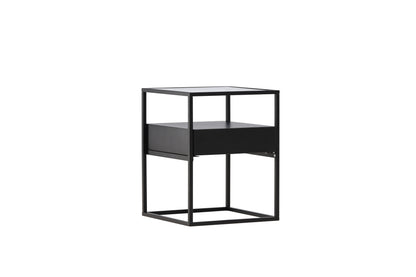 Fortaleza sengebord - 40 × 40 cm - sort - billede 12