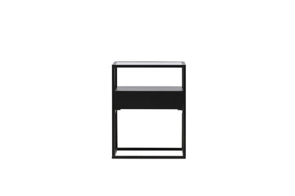 Fortaleza sengebord - 40 × 40 cm - sort - billede 1