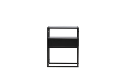 Fortaleza sengebord - 40 × 40 cm - sort - billede 4