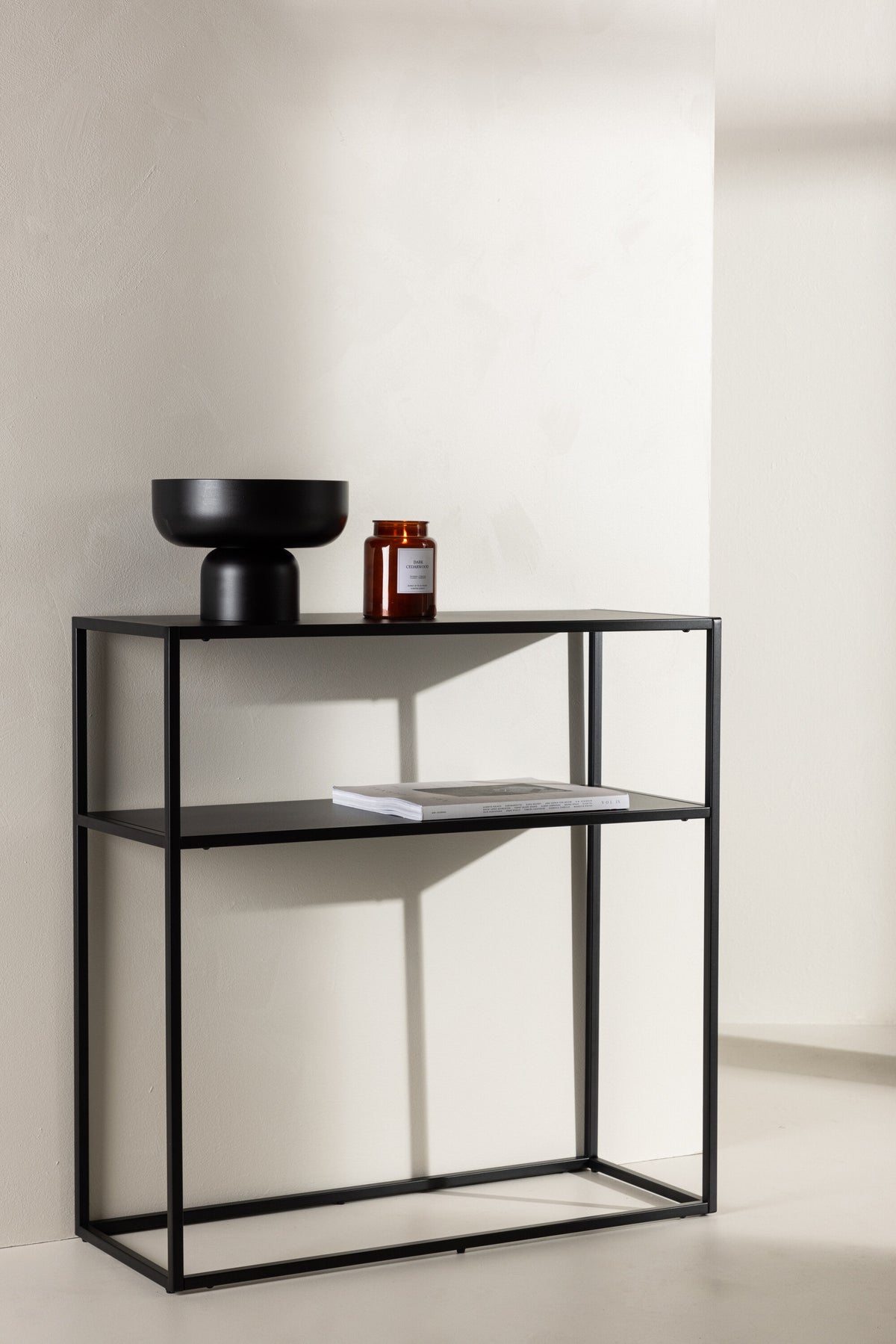 Georgetown sidebord - 30 × 80 cm - sort - billede 16