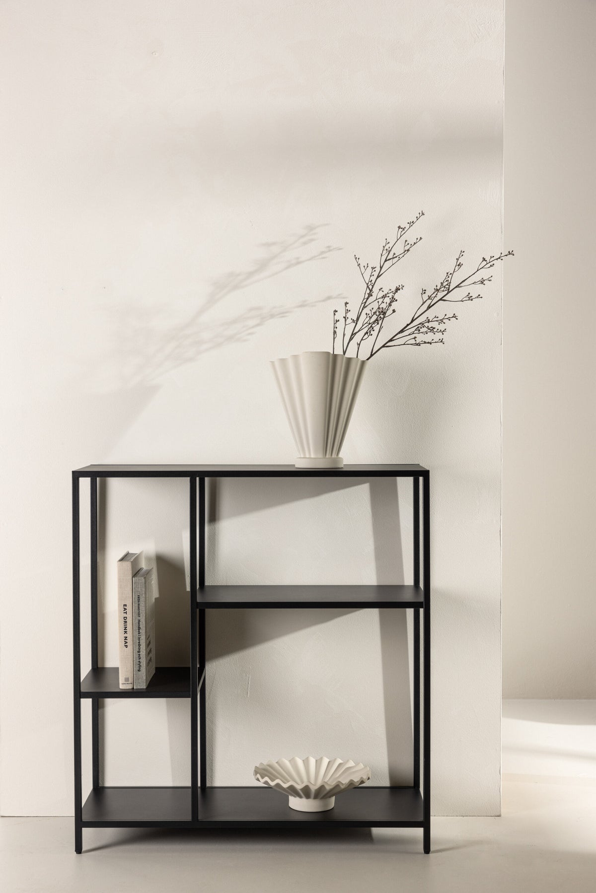 Puno sidebord - 30 × 80 cm - sort - billede 16