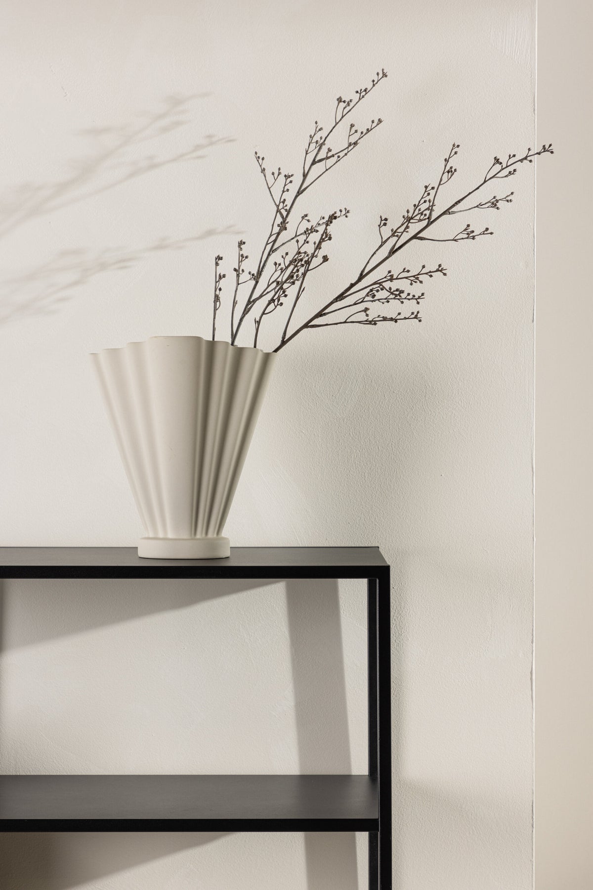 Puno sidebord - 30 × 80 cm - sort - billede 17